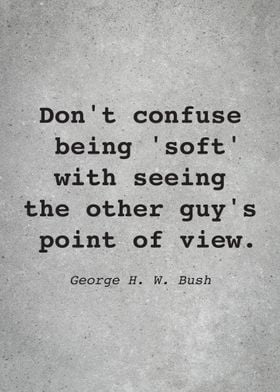 George H W Bush Quote L016