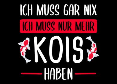 Koi Kois Koifisch Geschenk