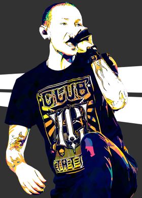 ChesterBennington PopArt 7