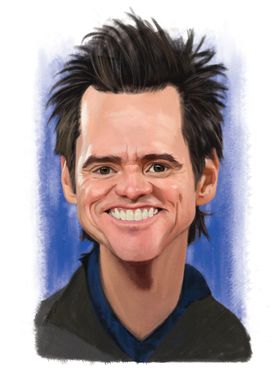 Jim Carrey Illustrated