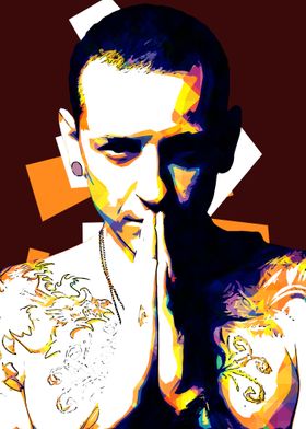 ChesterBennington PopArt 6