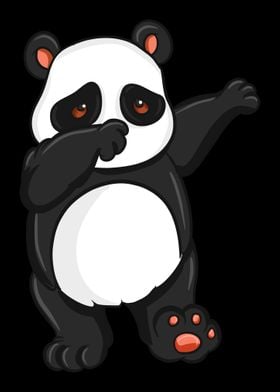 Panda Dabbing Panda bear D