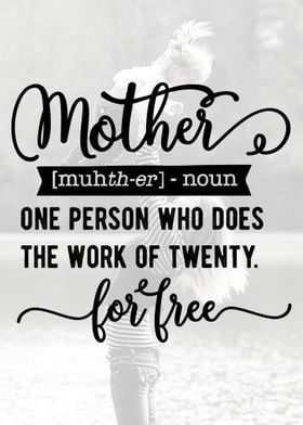 Mother noun