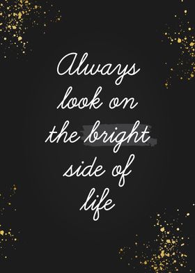 Bright Black Gold Quotes