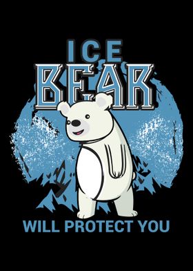 polar bear bear ice climat