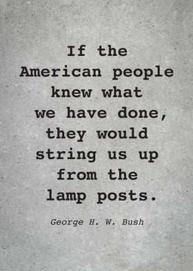 George H W Bush Quote L003