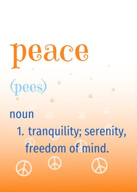 The Definition of Peace