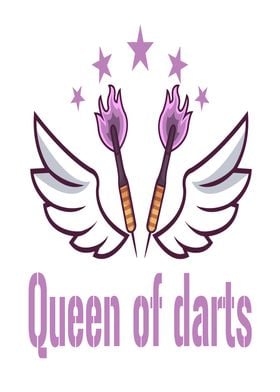 Darts queen darting arrows