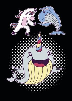 Unicorn Narwhal Fusion