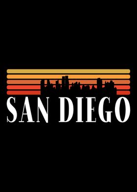 San Diego  Vintage 70s Sk