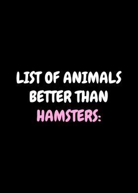 Hamsters