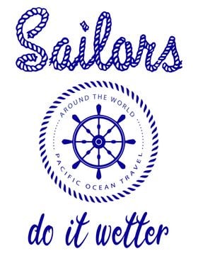 Sailors do it wetter