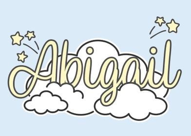 Abigail Baby Name Sign