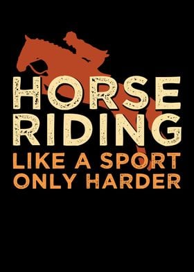 Horse Riding Like A Sport