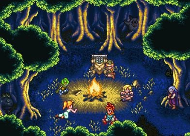 Chrono Trigger Campfire