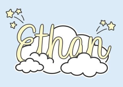 Ethan Baby Name Gift Sign