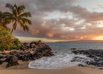 Sunset On The Beach