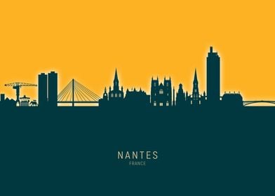 Nantes Skyline France