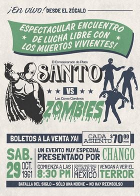 Santo VS Zombies