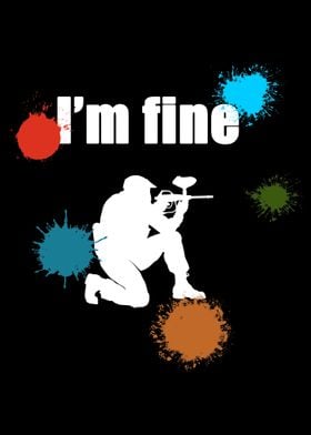 Im Fine Funny Paintball