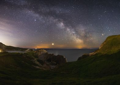 Milky Way over Stair Hole