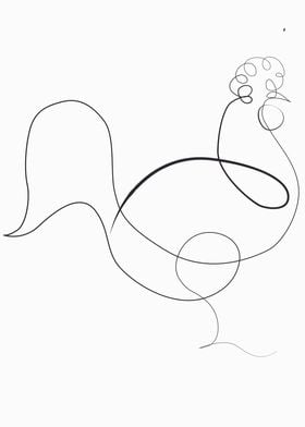 picasso abstract cock