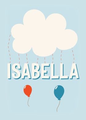 Isabella Baby Name Gift