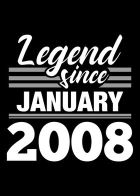 Legend Since January 2008