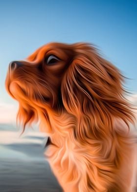 Cute Cocker Spaniel