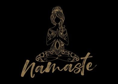 Yoga Namaste OM Symbol Zen