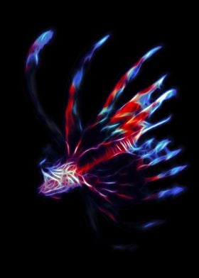 abstract lionfish