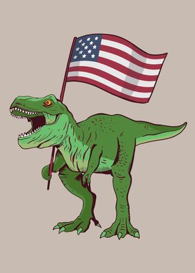 Trex American Flag Patriot