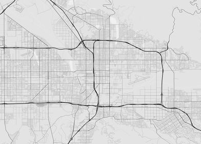 San Bernardino USA Map