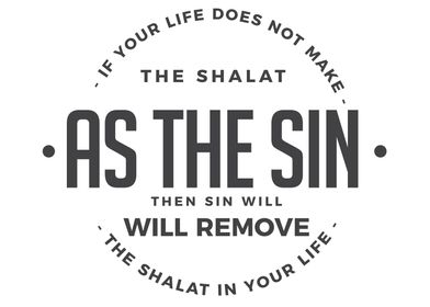 shalat as the sin