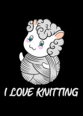 I love knitting