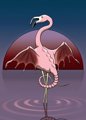 Mutant Flamingo