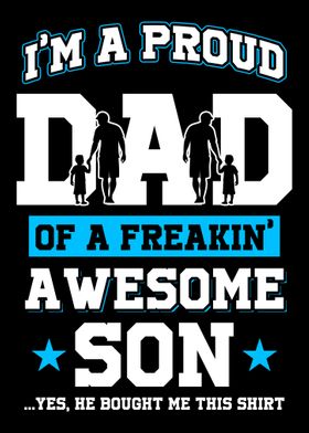 Proud Dad Son