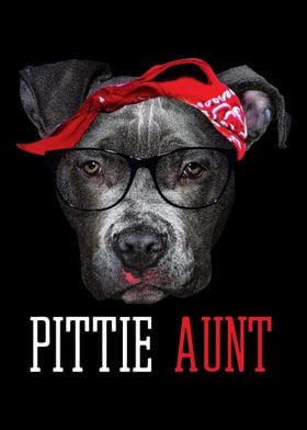 Pittie Aunt Auntie Pitbull