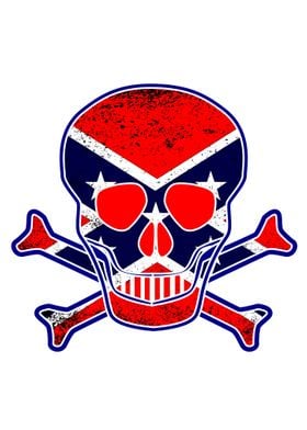 British Flag Skull