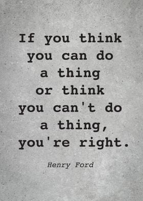 Henry Ford Quote L009