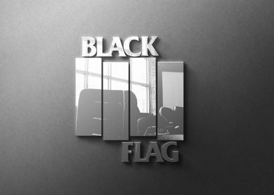 Black Flag Logo Band 