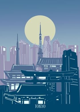 tokyo city minimal 2