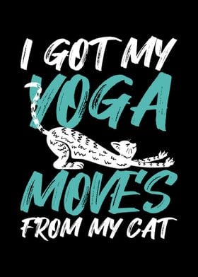 My Yoga Moves From My Cat