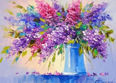 Bouquet of lilac 
