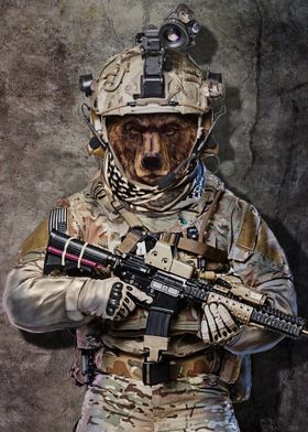 Grizzly Bear Elite Soldier