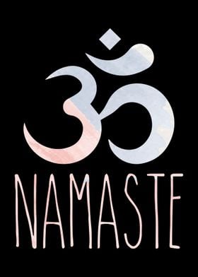 Yoga Namaste OM Symbol Zen