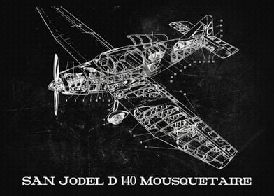 SAN Jodel D 140 Mousquetai