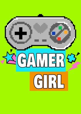 Retro Gamer Girl