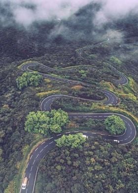 street and nature scenery