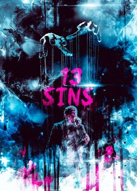 13 sins movie poster